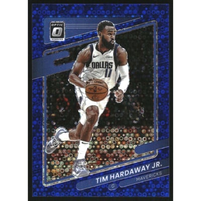 2021-22 Donruss Optic Fast Break Blue #42 Tim Hardaway Jr.