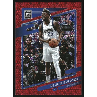 2021-22 Donruss Optic Fast Break Red #125 Reggie Bullock