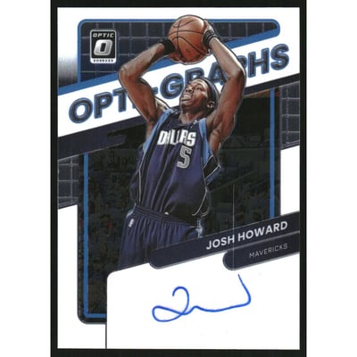 2021-22 Donruss Optic Opti-Graphs #32 Josh Howard/99