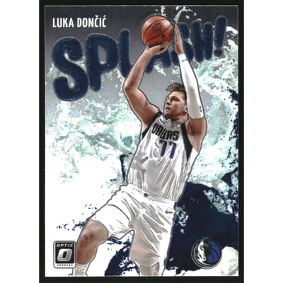 2021-22 Donruss Optic Splash! #4 Luka Doncic
