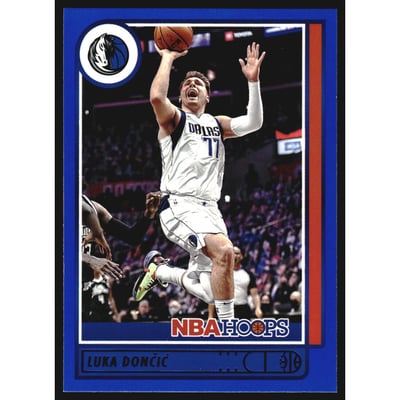 2021-22 Hoops Blue #62 Luka Doncic