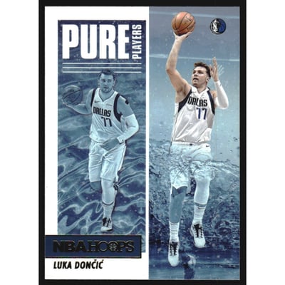 2021-22 Hoops Pure Players Winter #9 Luka Doncic