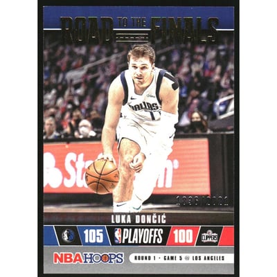 2021-22 Hoops Road to the Finals #39 Luka Doncic/2021