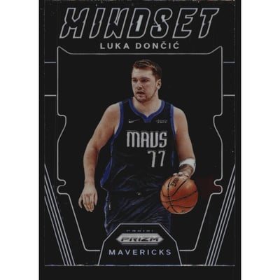 2021-22 Panini Prizm Mindset #4 Luka Doncic