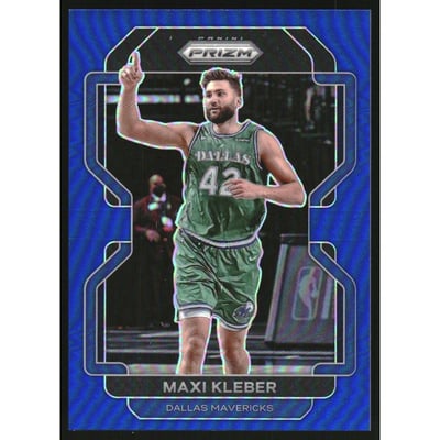 2021-22 Panini Prizm Prizms Blue #47 Maxi Kleber