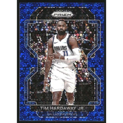 2021-22 Panini Prizm Prizms Fast Break Blue #70 Tim Hardaway Jr.