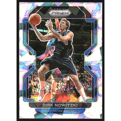 2021-22 Panini Prizm Prizms Ice #289 Dirk Nowitzki