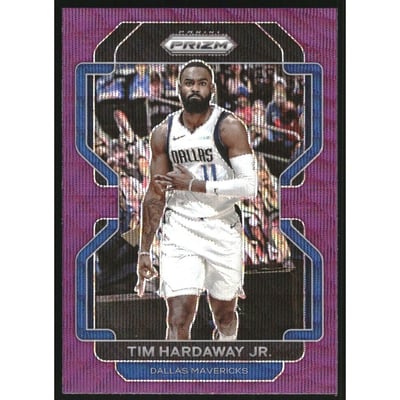 2021-22 Panini Prizm Prizms Purple Wave #70 Tim Hardaway Jr.