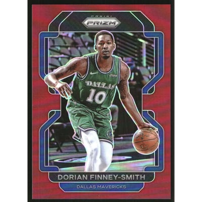 2021-22 Panini Prizm Prizms Red #208 Dorian Finney-Smith