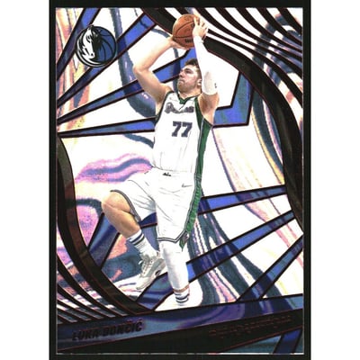 2021-22 Panini Revolution Asia Red #33 Luka Doncic