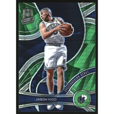 2021-22 Panini Spectra Asia Green #158 Jason Kidd SD