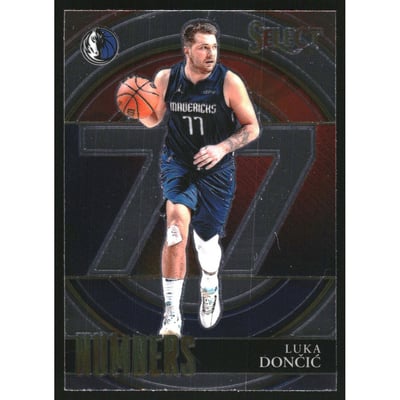 2021-22 Select Numbers #7 Luka Doncic