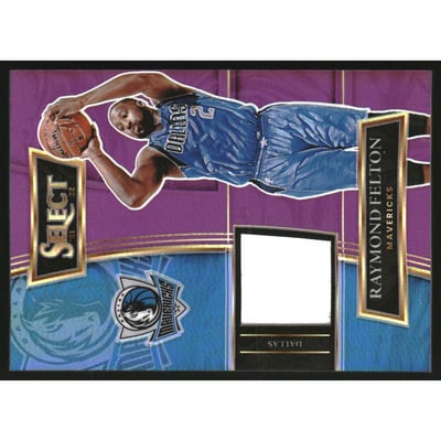 2021-22 Select Selective Swatches Prizms Purple #38 Raymond Felton