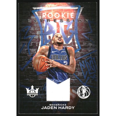 2022-23 Court Kings Rookie Expression Memorabilia #15 Jaden Hardy