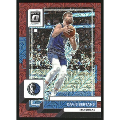 2022-23 Donruss Optic Choice Red #156 Davis Bertans