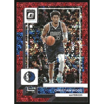 2022-23 Donruss Optic Fast Break Red #152 Christian Wood