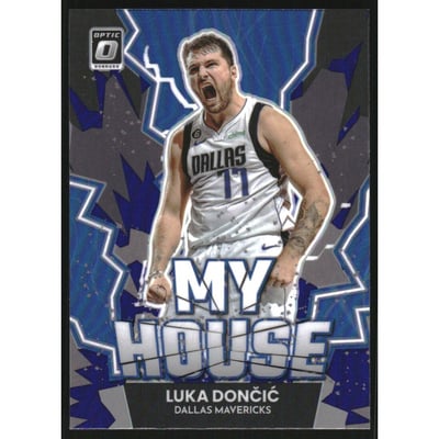 2022-23 Donruss Optic My House Purple #3 Luka Doncic