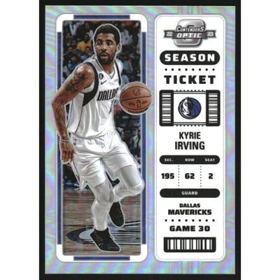 2022-23 Panini Contenders Optic Silver #60 Kyrie Irving
