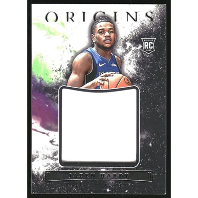 2022-23 Panini Origins Rookie Jumbo Jerseys #21 Jaden Hardy