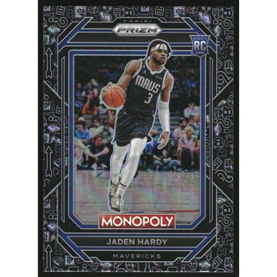 2022-23 Panini Prizm Monopoly Monopoly Black #21 Jaden Hardy