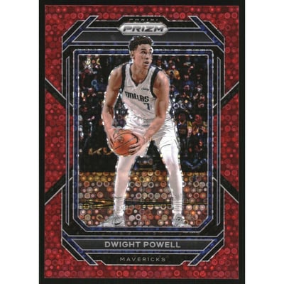 2022-23 Panini Prizm Prizms Fast Break Red #187 Dwight Powell