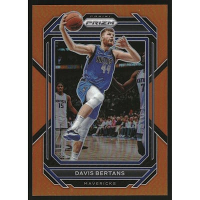 2022-23 Panini Prizm Prizms Orange #189 Davis Bertans