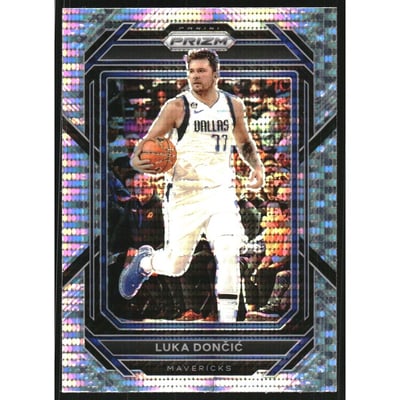 2022-23 Panini Prizm Prizms Pulsar #196 Luka Doncic
