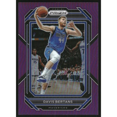 2022-23 Panini Prizm Prizms Purple #189 Davis Bertans