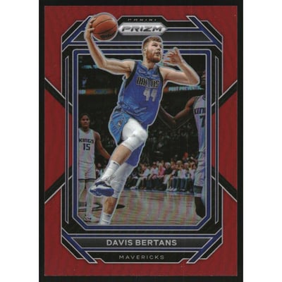 2022-23 Panini Prizm Prizms Red #189 Davis Bertans
