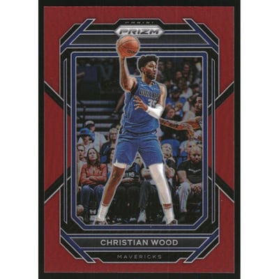 2022-23 Panini Prizm Prizms Red #192 Christian Wood