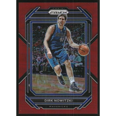 2022-23 Panini Prizm Prizms Red #298 Dirk Nowitzki