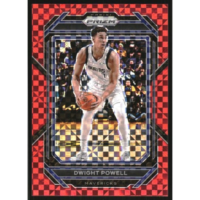 2022-23 Panini Prizm Prizms Red Power #187 Dwight Powell