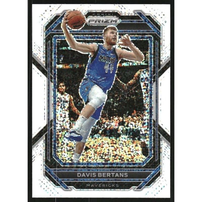 2022-23 Panini Prizm Prizms White Sparkle #189 Davis Bertans
