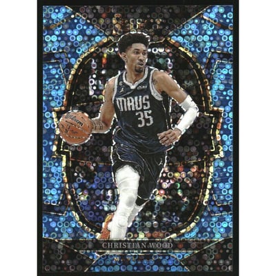 2022-23 Select Prizms Light Blue Disco #29 Christian Wood