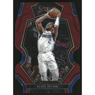 2022-23 Select Prizms Maroon Die Cut #130 Kyrie Irving