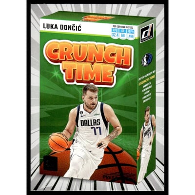 2023-24 Donruss Crunch Time Press Proof #1 Luka Doncic