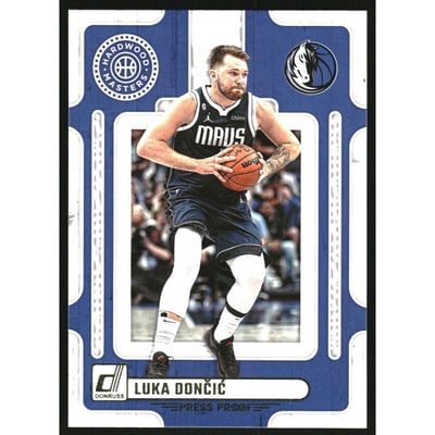2023-24 Donruss Hardwood Masters Press Proof #15 Luka Doncic