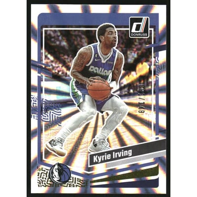 2023-24 Donruss Holo Laser #48 Kyrie Irving