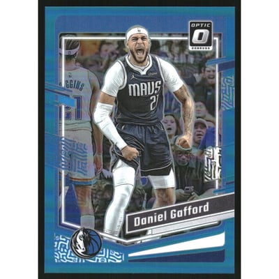 2023-24 Donruss Optic Aqua #138 Daniel Gafford