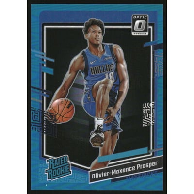 2023-24 Donruss Optic Aqua #202 Olivier-Maxence Prosper RR