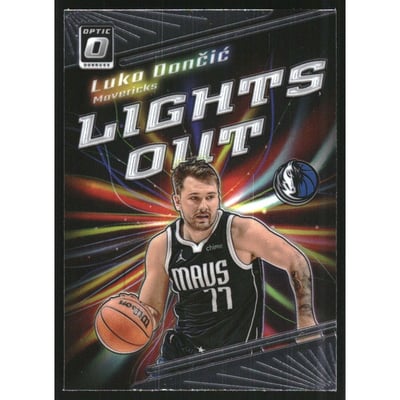 2023-24 Donruss Optic Lights Out #3 Luka Doncic