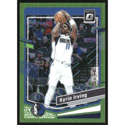 2023-24 Donruss Optic Lime Green #22 Kyrie Irving