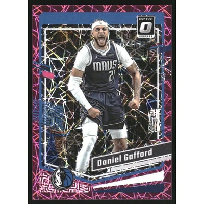 2023-24 Donruss Optic Pink Velocity #138 Daniel Gafford