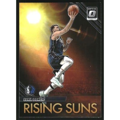 2023-24 Donruss Optic Rising Suns #14 Luka Doncic