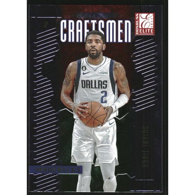 2023-24 Elite Craftsmen International Red and Green #4 Kyrie Irving