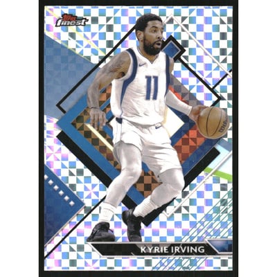 2023-24 Finest Checkerboard Refractors #213 Kyrie Irving R