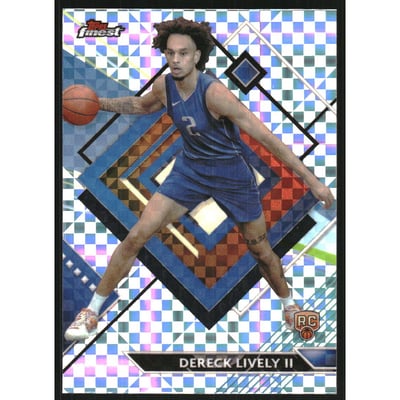 2023-24 Finest Checkerboard Refractors #279 Dereck Lively II R