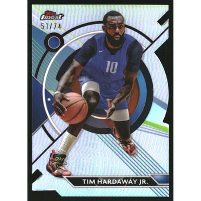 2023-24 Finest Die-Cut Refractors #53 Tim Hardaway Jr. C