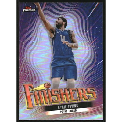 2023-24 Finest Finishers Refractors #F2 Kyrie Irving