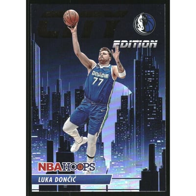 2023-24 Hoops City Edition Holo #8 Luka Doncic